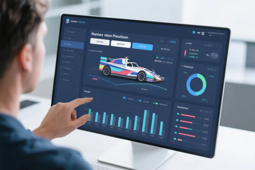 极速赛车计划查询系统界面设计